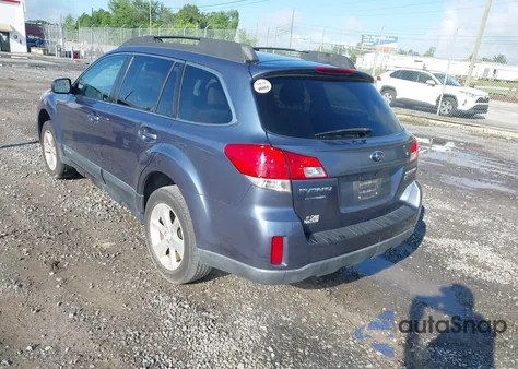 2013 Subaru Outback 2.5I Premium из США, поврежденный, VIN 4S4BRCCC9D3314946